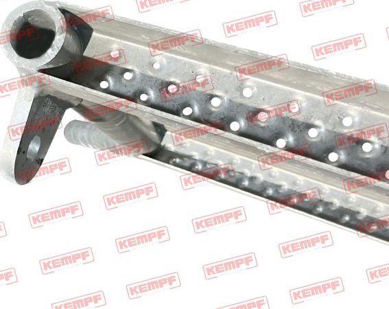 28850 Kempf Leiter EB für Laufsteg, 2 Sprossen, verzinkt